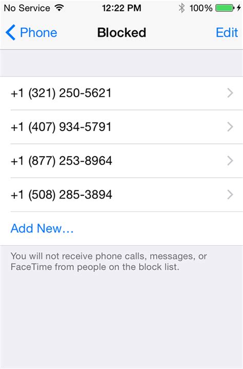 Blocked Numbers How To Manage Blocked Numbers On Your Iphone
