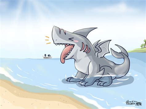 Shark Dragon By Phoenixsoar On Deviantart
