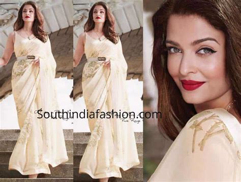 Anushka sharma in saree.i love anushka sharma in sarees because she does not experiment and twist sarees in such a way that they do not look like anushka sharma in saree. Aishwarya Rai Bachchan in Sabyasachi saree - South India ...