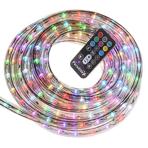 18 Foot Indooroutdoor Led Color Changing Rope Light With Remote With