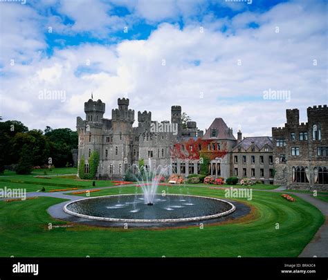 Ashford Castle Cong Co Galway Ireland Stock Photo Alamy