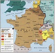 Historical Maps of France Semitic Languages, French History, Europe Map ...
