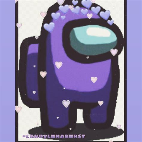 Purple Among Us Icon Profile Picture Aesthetic