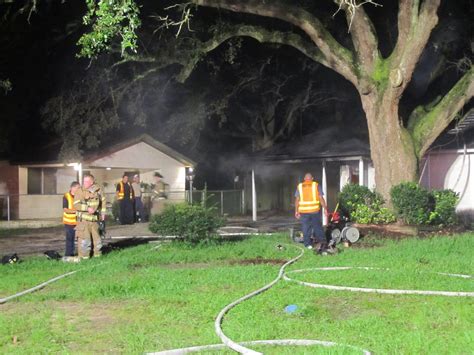 Fire Damages House In West Mobile Occupants Believed To Have Just