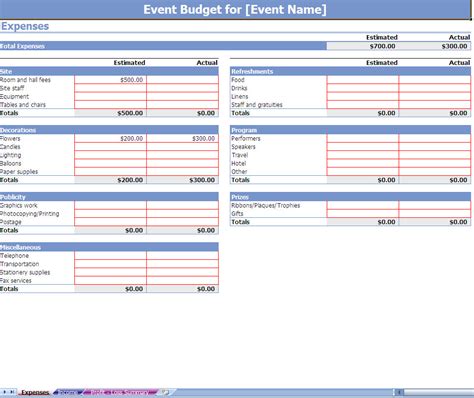 Business Expense Spreadsheet Template Free — Db