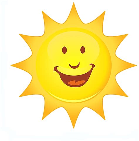 Smiling Sunshine Clipart Clipart Best