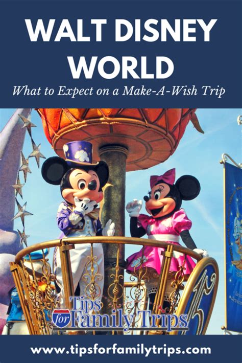 Tips For Planning A Disney World Trip Through Make A Wish