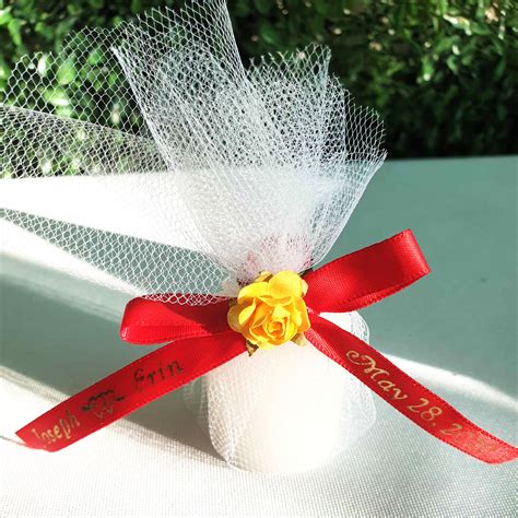 38 Personalized Ribbon Wedding Favors Custom Ribbon Efavormart