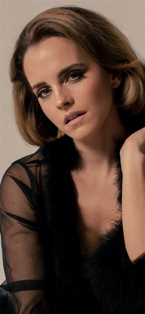 1242x2688 Emma Watson Vogue 2022 Iphone Xs Max Wallpaper Hd