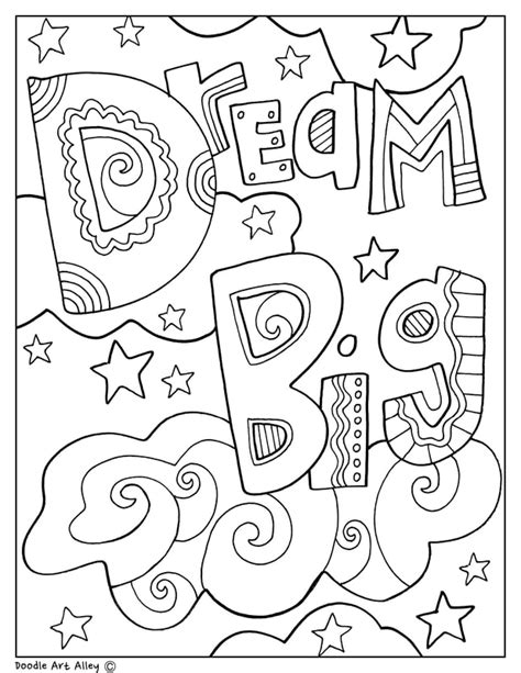I Have A Dream Coloring Sheets