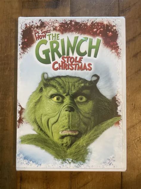 DR SEUSS HOW The Grinch Stole Christmas DVD Jim Carrey Jeffrey Tambor NEW PicClick