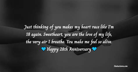 20 Heart Touching 28th Anniversary Messages Wishes Status And