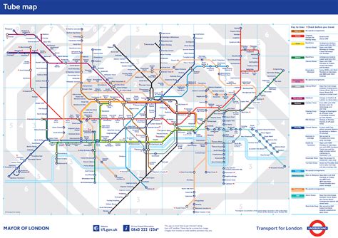 London Underground Lines Zones Map And Fares