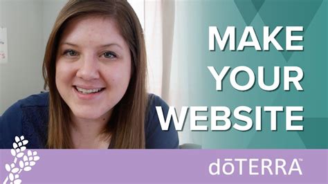 Build Your Doterra Business With A Website Youtube