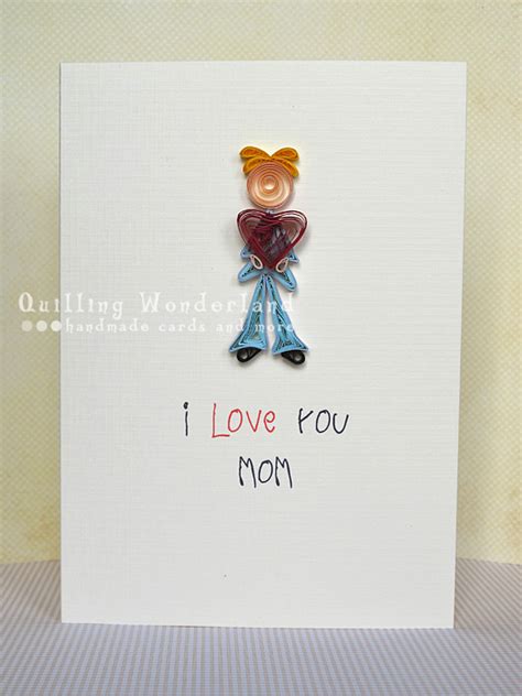 Love You Mom Mothers Day Card
