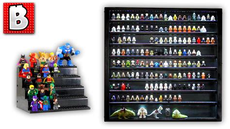 how to display your lego minifigures epic star wars collection in a custom case youtube