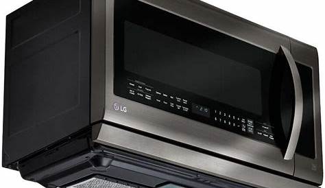 Lg LMHM2237ST 30 Inch Over the Range Microwave with Sensor Cook
