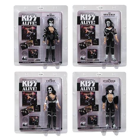 Kiss Alive 8 Inch Series 6 Action Figure Set