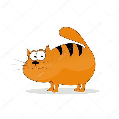 Fat Cat Cartoon Stock Vector Image By ©autodesk13 95348020