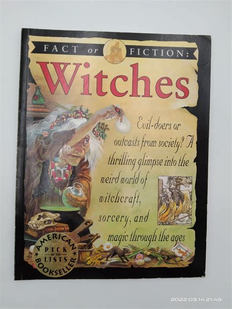 Fact Or Fiction Witches Reference Encyclopedia Teen Book Books