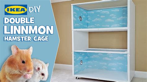 Ikea Double Linnmon Hamster Cage Diy Youtube