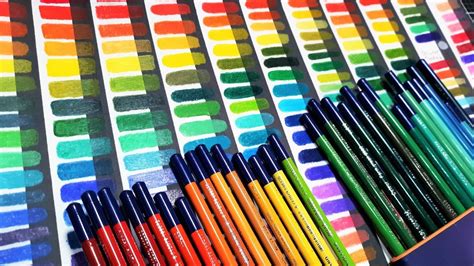 Comparing 15 Colored Pencil Brands Whats Best For You Youtube