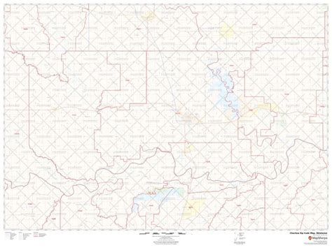 Choctaw Zip Code Map Oklahoma Choctaw County Zip Codes