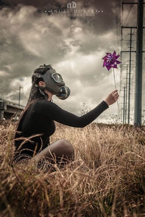 Gas Mask Conceptual Photography Apocalyptic And Self Portrait Deep Meaning Gas Mask Art