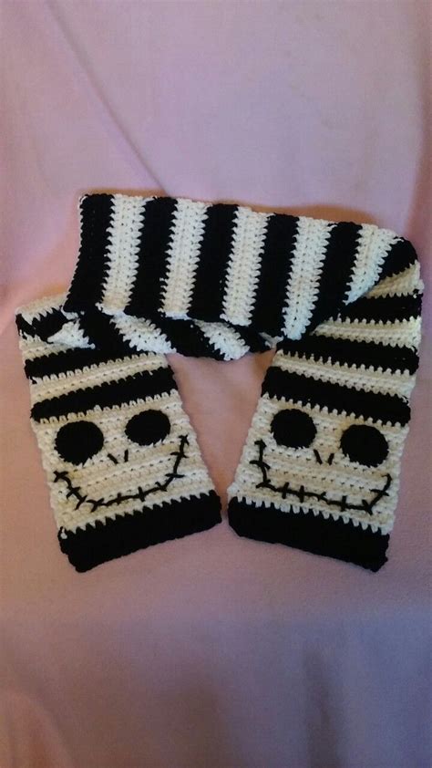 See more of skeleton jack on facebook. Jack Skeleton scarf | Crochet scarves, Crochet patterns ...