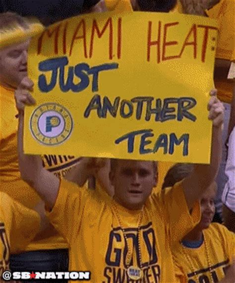 Indiana Pacers Fan Makes Factual Statement About Miami Heat SBNation Com