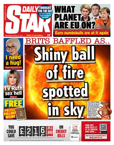 Daily Star Front Page 12th Of November 2020 Tomorrows Papers Today