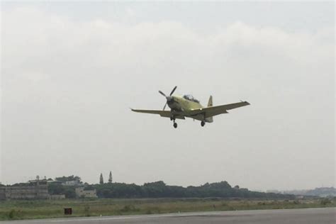 Watch Indias Htt 40 Trainer Aircraft Takes First Flight