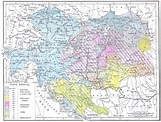 Map of The Kingdom of Hungary With Tranyslvania