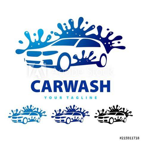 Create a beautiful car wash logo design with graphicsprings. Car Wash Logo Splash Water Design Logo Vector, Car Logo ...