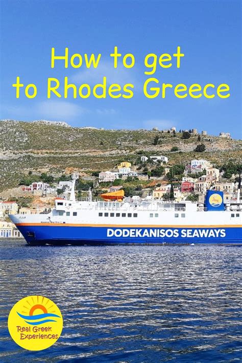 How To Get To Rhodes In Greece Flights Ferries And More