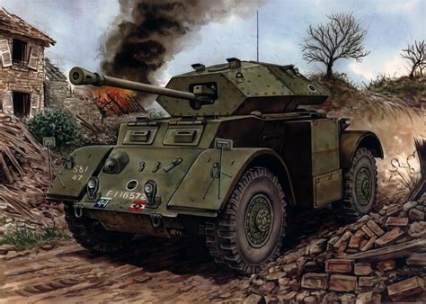 British Armored Car Staghound Wwii Armor Pinterest Armored Car