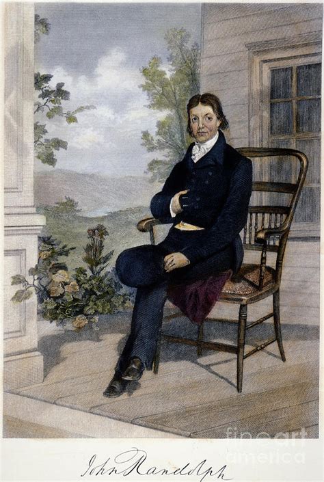 John Randolph 1773 1833 Photograph By Granger