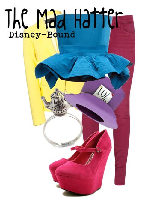 The Mad Hatter By Disney Bound Liked On Polyvore Featuring J Brand