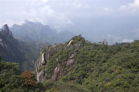 Mount Sanqing Sanqingshan Jiangxi China Stock Image Image Of Mount
