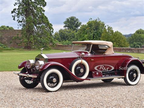 1926 Rolls Royce Silver Ghost Piccadilly Roadster By Rolls Royce Custom
