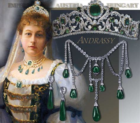 Emerald And Diamond Tiara Of Marie Therese Duchess Of Angouleme