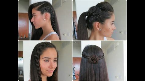 5 Easy Braided Hairstyles For Summer 2013 Youtube