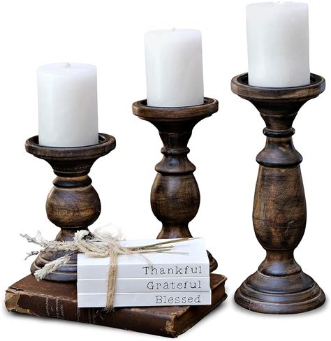 Buy Tall Candle Holders For Pillar Candles Rustic Candle Holders For