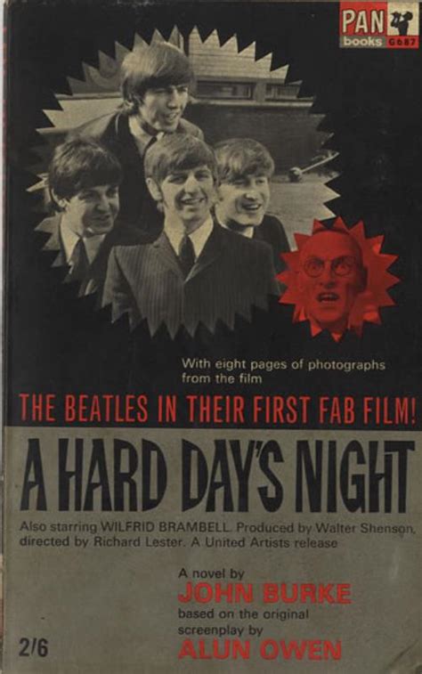 The Beatles A Hard Days Night 1st Edition Uk Book 301326 G687