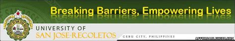 All images is free transparent png logos for your projects. University of San Jose Recoletos (USJR) Courses Offered ...