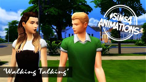 Walking Talking Animation • Беседа во время прогулки You Sims 4