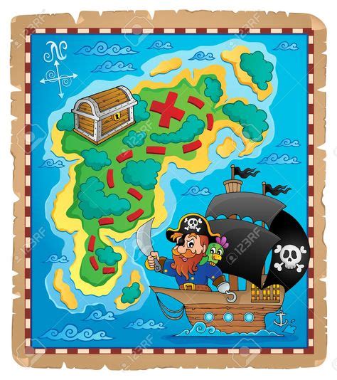 Stock Photo Mapas De Piratas Piratas Y Mapas