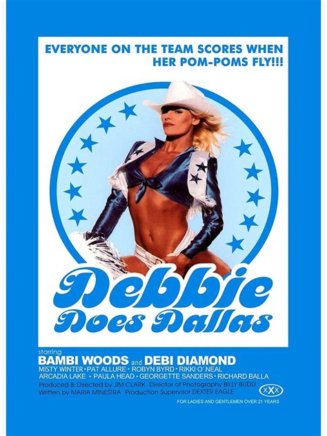Kunst Debbie Does Dallas Movie Poster Large Inx In En