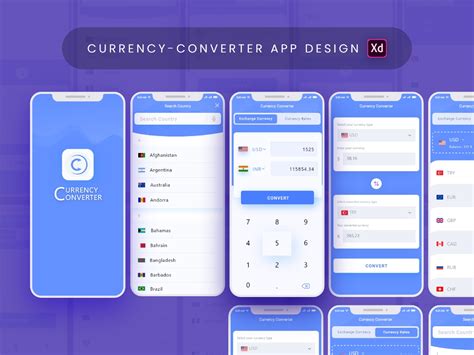 Currency Converter App Design Uplabs