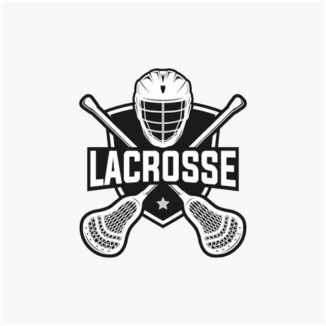 Premium Vector Lacrosse Team Logo Template Sport Vector Graphic